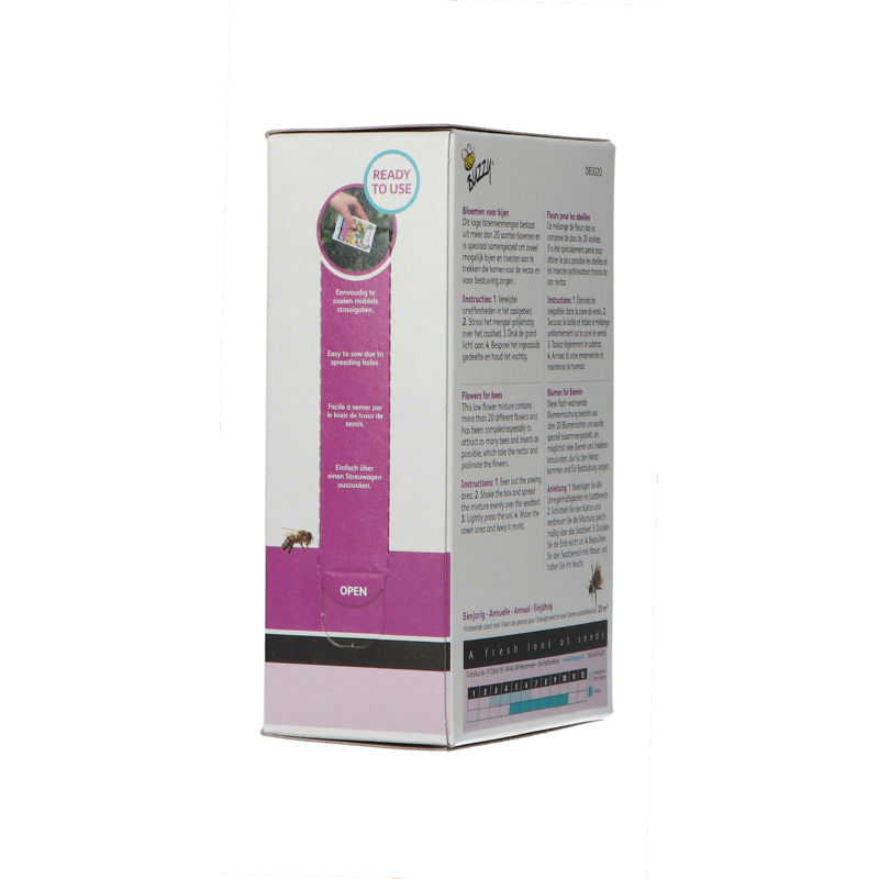 Strooidoosje Friendly Flowers Bijen 25m²