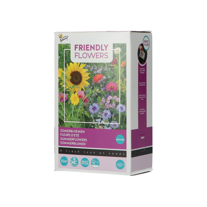 Strooidoosje Friendly Flowers Zomerbloemen 25m²