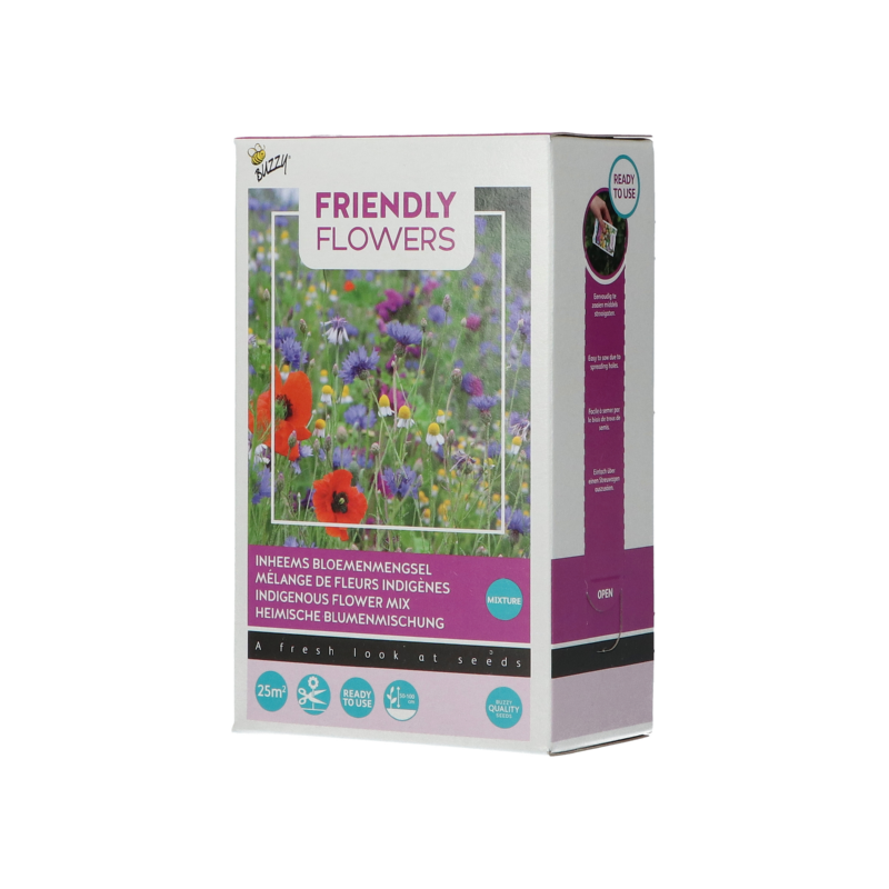 Strooidoosje Friendly Flowers Inheems 25m²