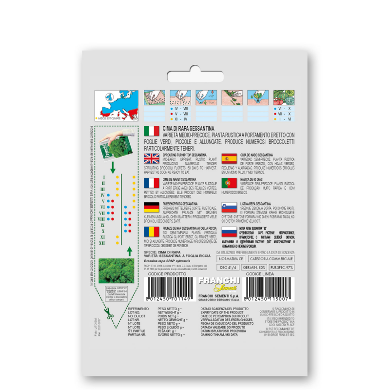 Raaptop, Cima Di Rapa Sessantina