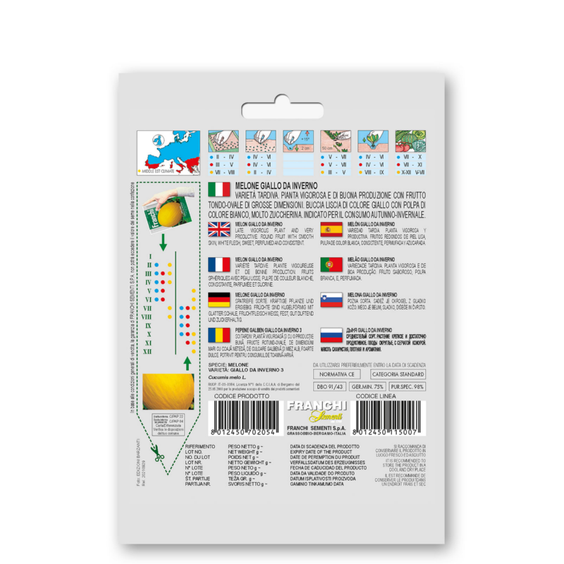 Meloen, Melone Giallo Da Inverno