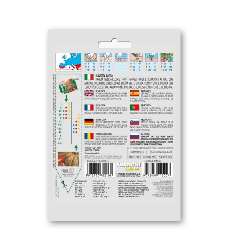 Meloen, Melone Zatta