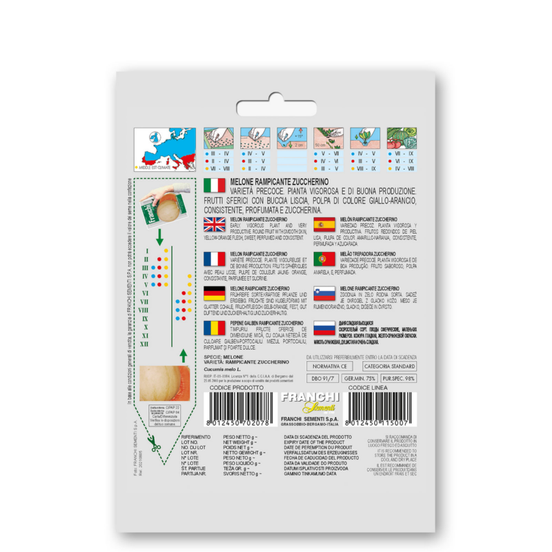 Meloen, Melone Rampicante Zuccherino