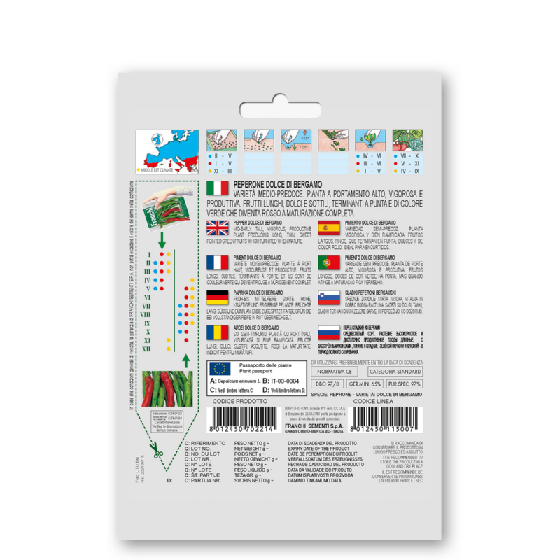 Peper, Peperone Dolce Di Bergamo