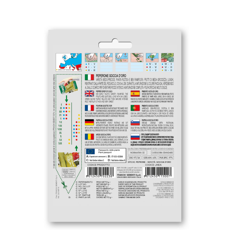 Peper, Peperone Goccia D'Oro