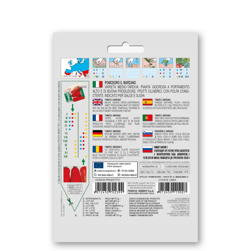 Tomaat, Pomodoro San Marzano 2
