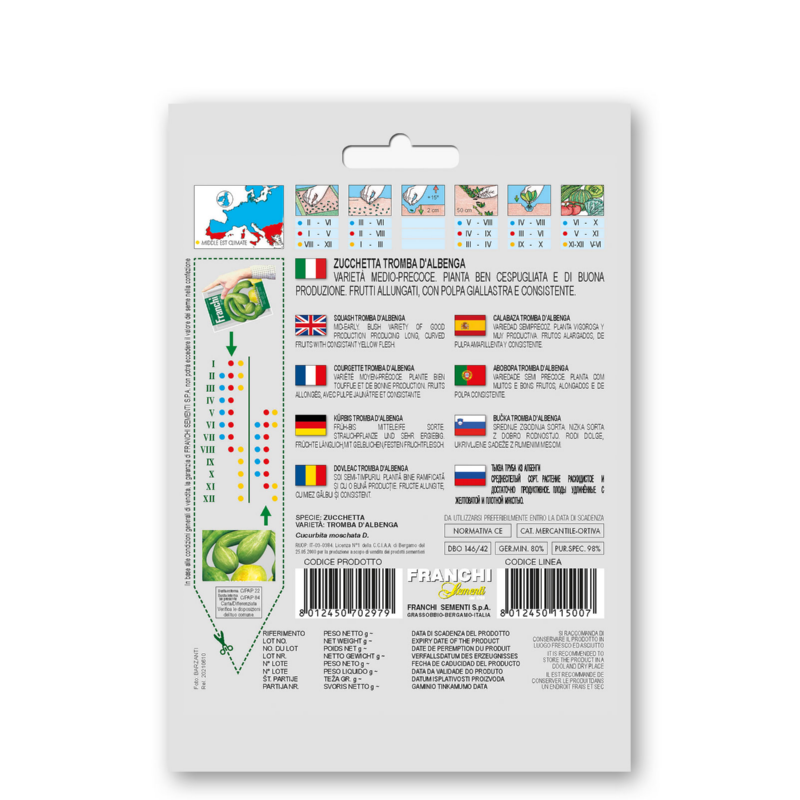 Kalebas, Zucchetta Tromba D'Albenga