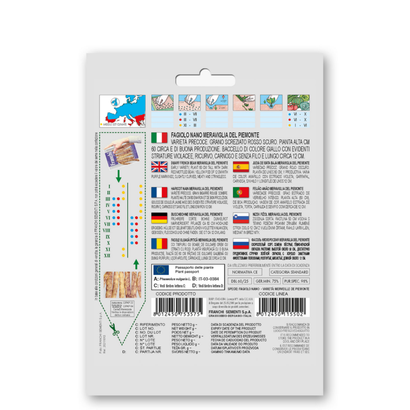 Boon, Fagiolo Nano Merveille de Piemonte