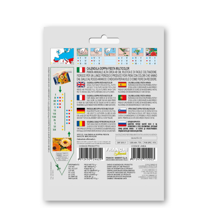 Goudsbloem, Calendula Doppia Fiesta