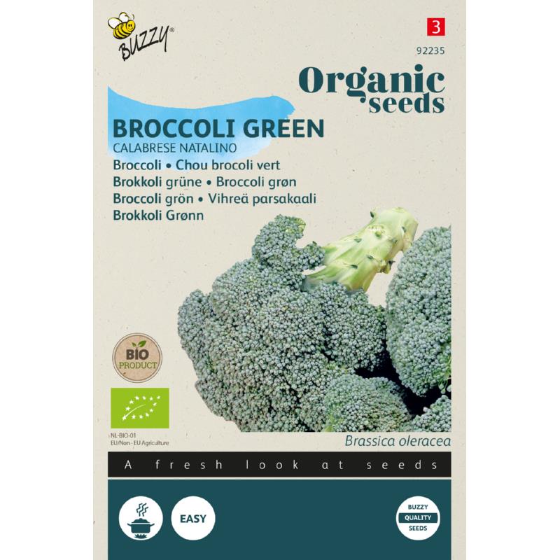 Biologische Broccoli Calabrese natalino