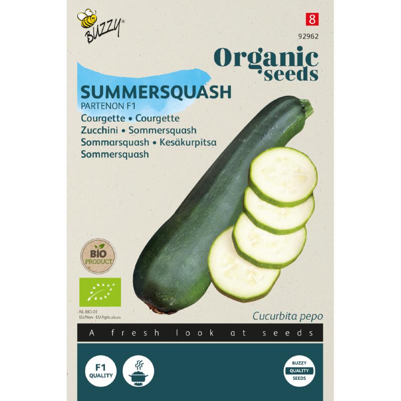 Biologische Courgette Partenon F1