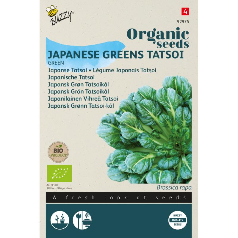 Biologische Japanse Tatsoi