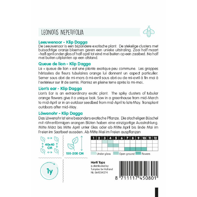 Leonotis, Leeuwenoor Klip Dagga