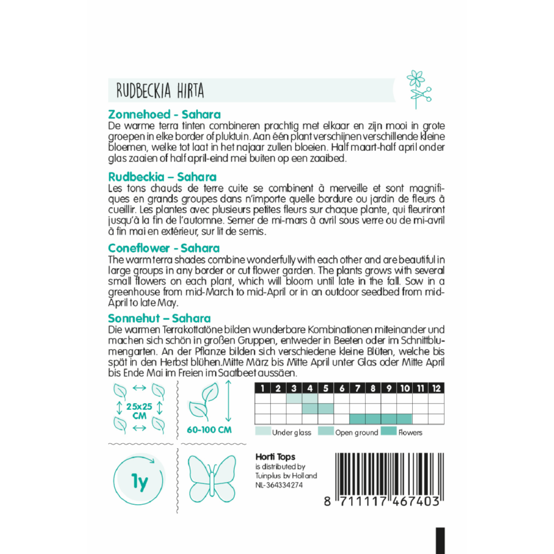 Rudbeckia, Zonnehoed Sahara