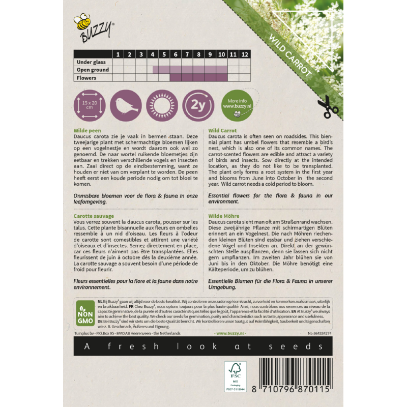 Native Flowers, Wilde Peen