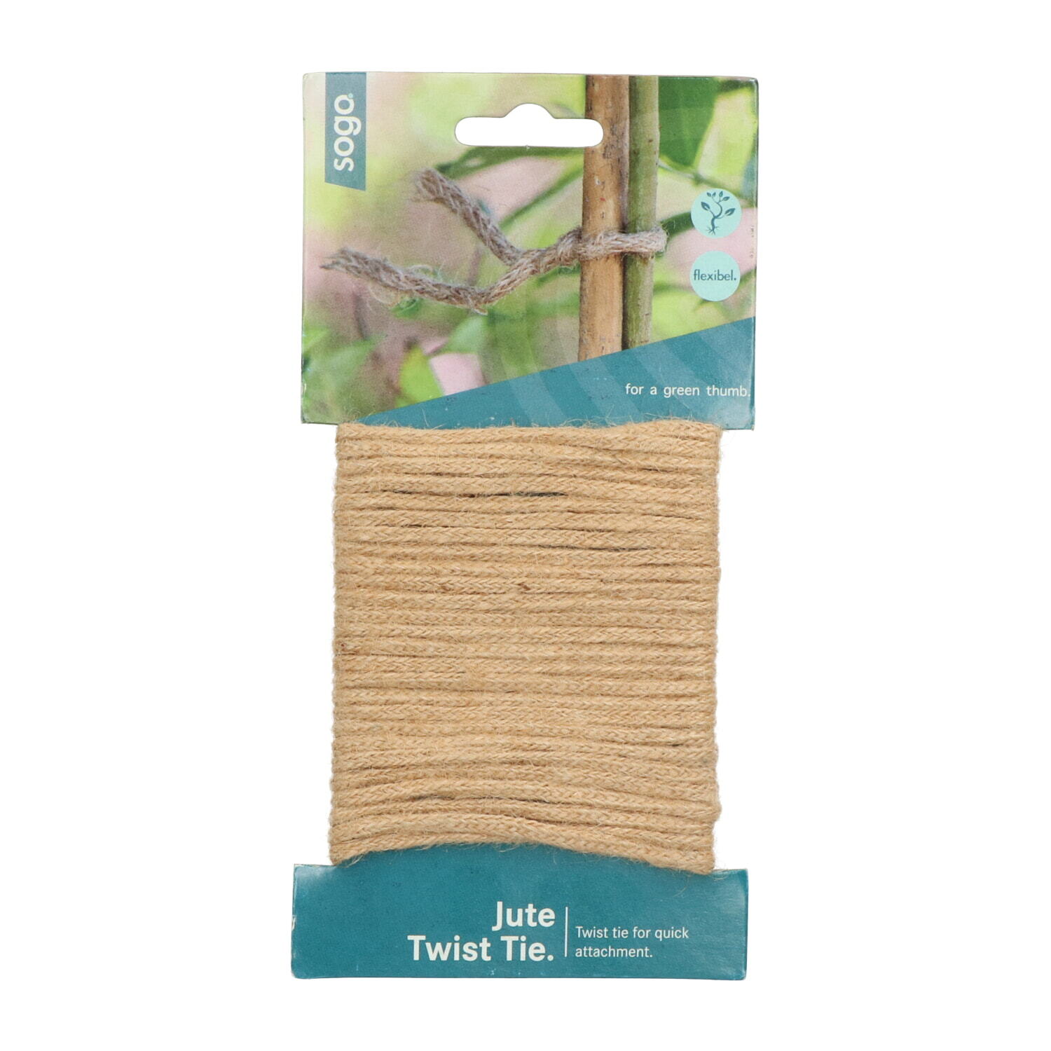 Twist draad, jute ijzerdraad, 5 meter