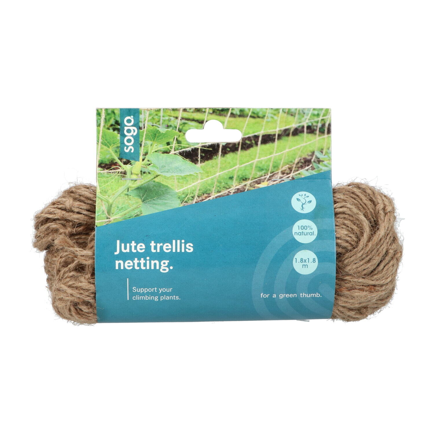 Tuinnet 1.8x1.8m naturel