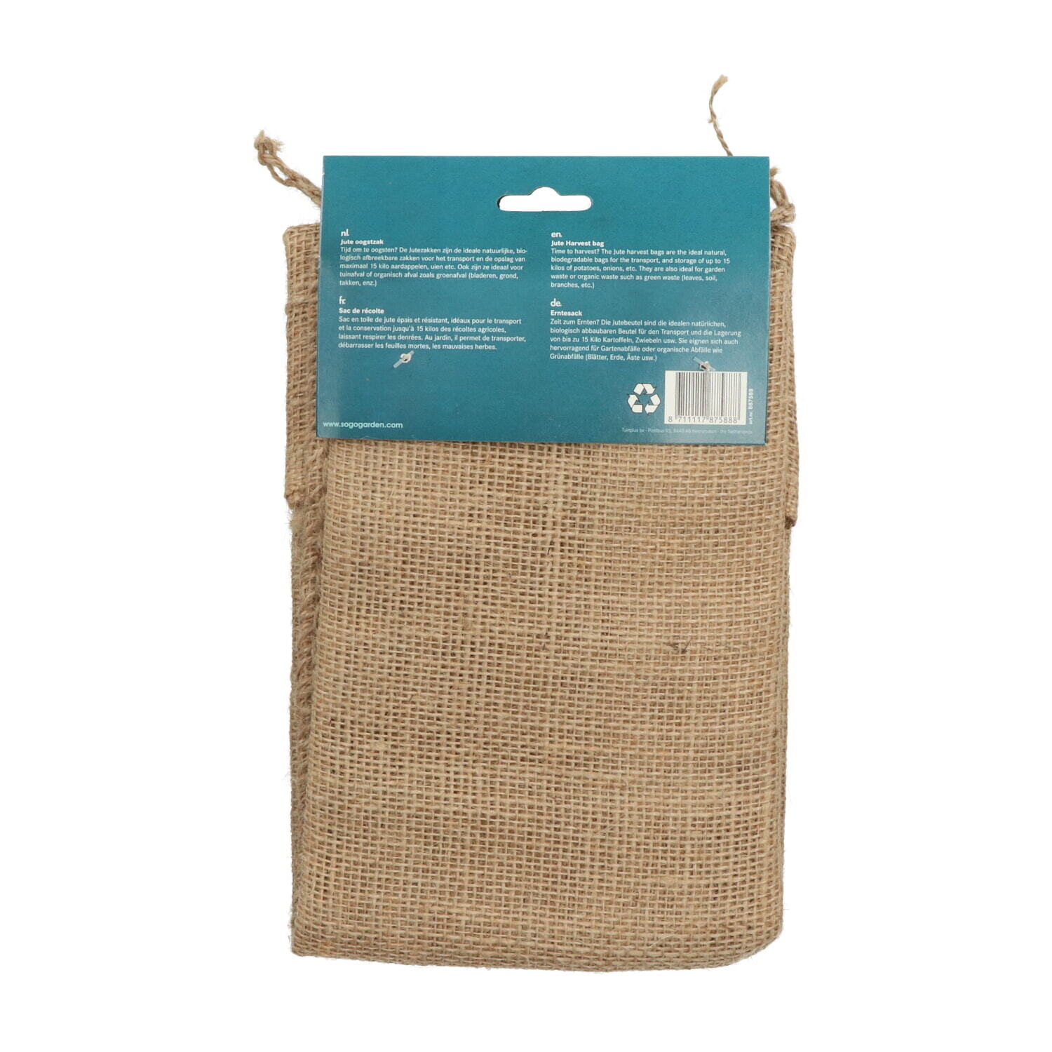 Groenten oogstzak, geschikt voor 15kg
