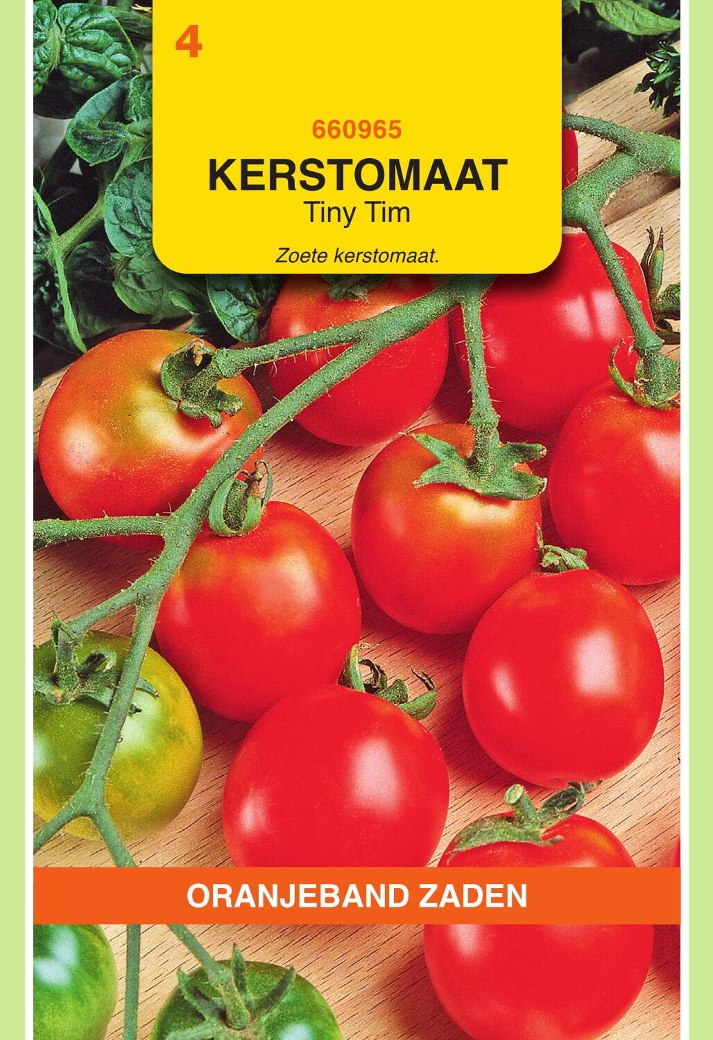 OBZ Tomaten Zaden Tiny Tim Kers- Balkontomaten
