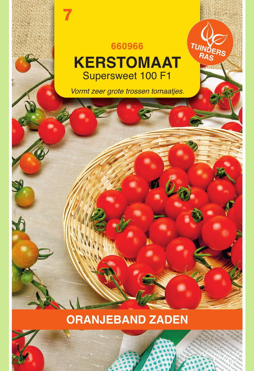 OBZ Tomaten Zaden Supersweet 100 F1