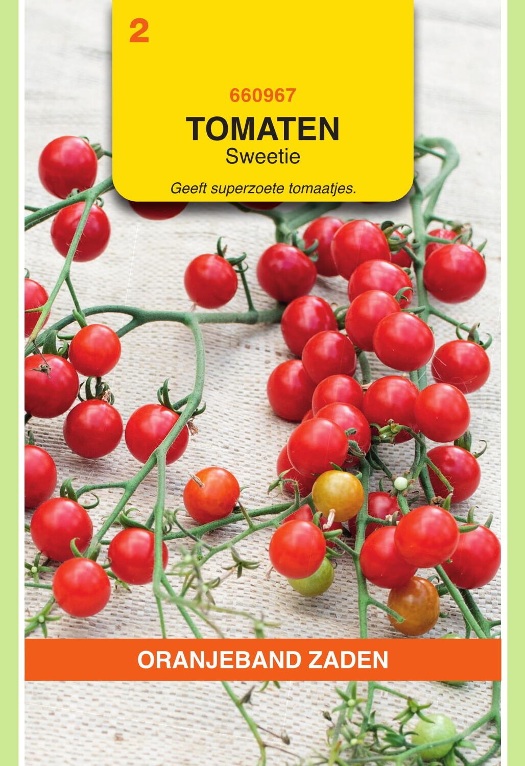 OBZ Tomaten Zaden Sweetie (Kers-/Balkontomaten)
