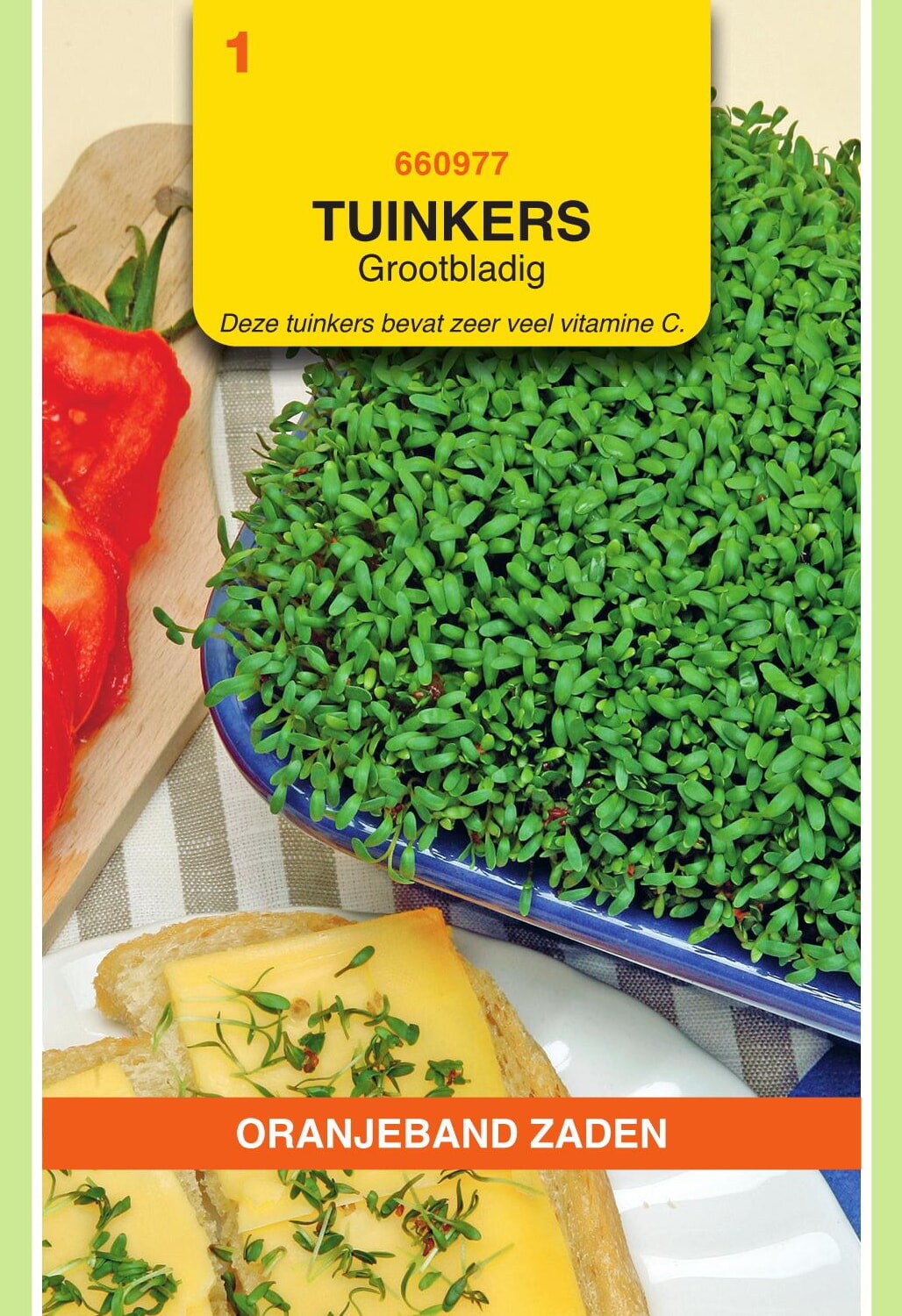 OBZ Tuinkers Zaden Grootbladig