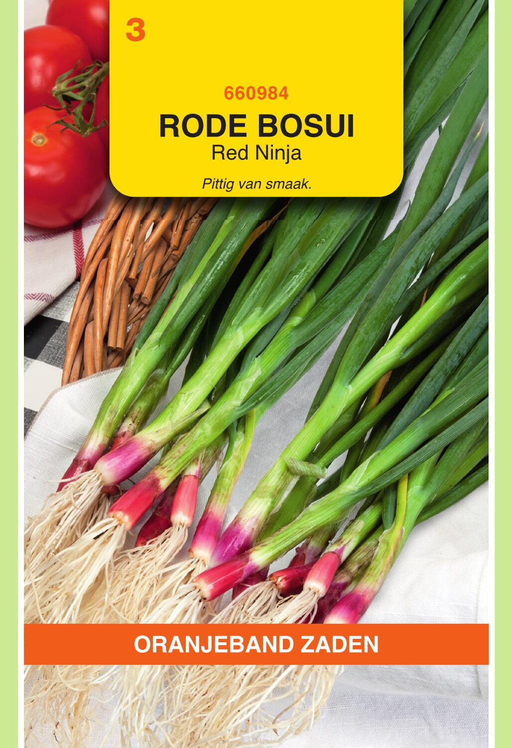 OBZ Bosui Zaden Rode Red Ninja