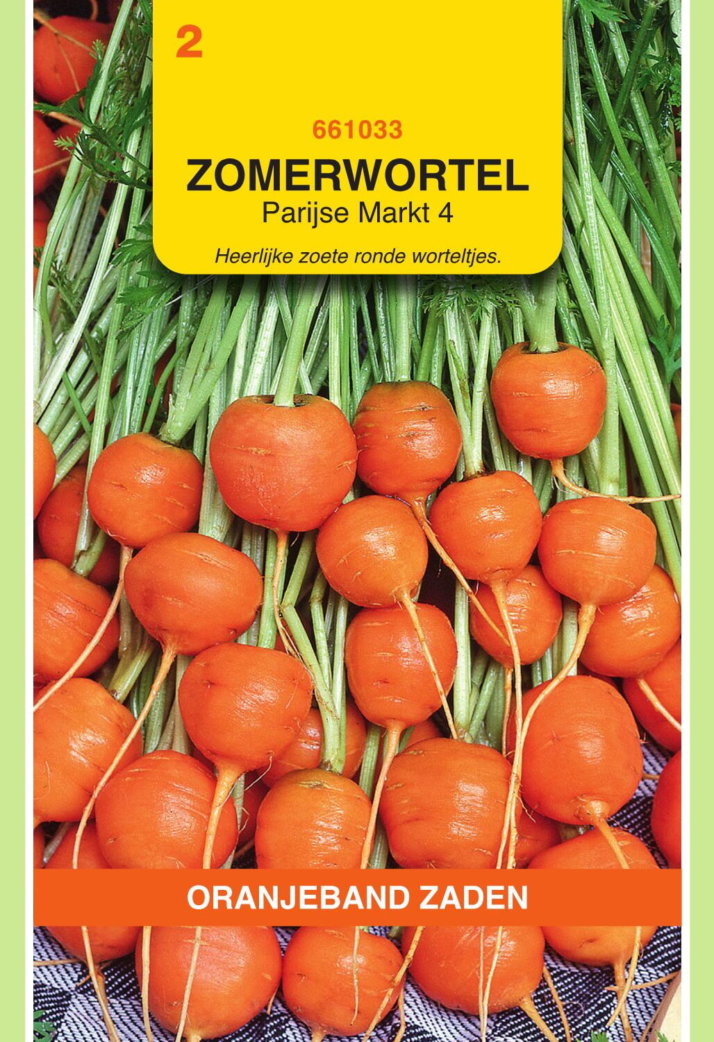 OBZ Zomerwortelen Zaden Parijse Markt 4