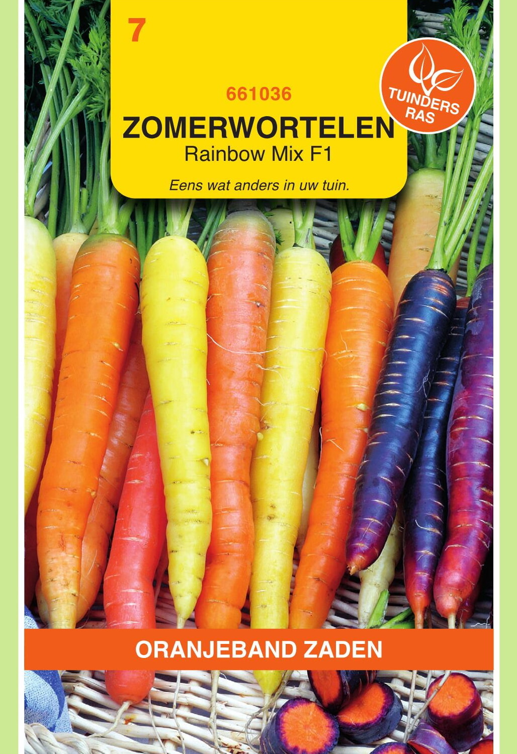 OBZ Zomerwortelen Zaden Rainbow Mix F1