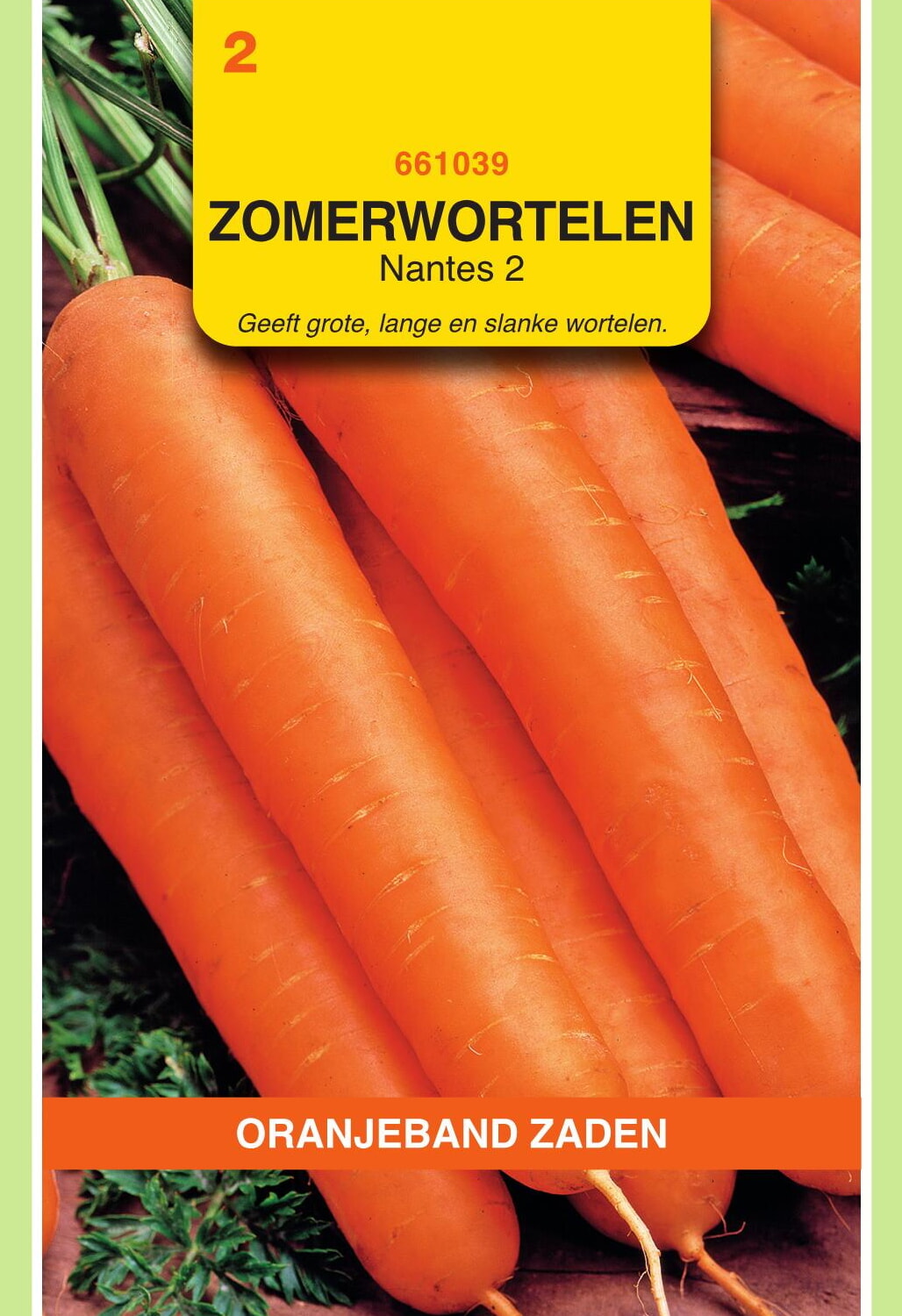 OBZ Zomerwortelen Zaden Nantes 2