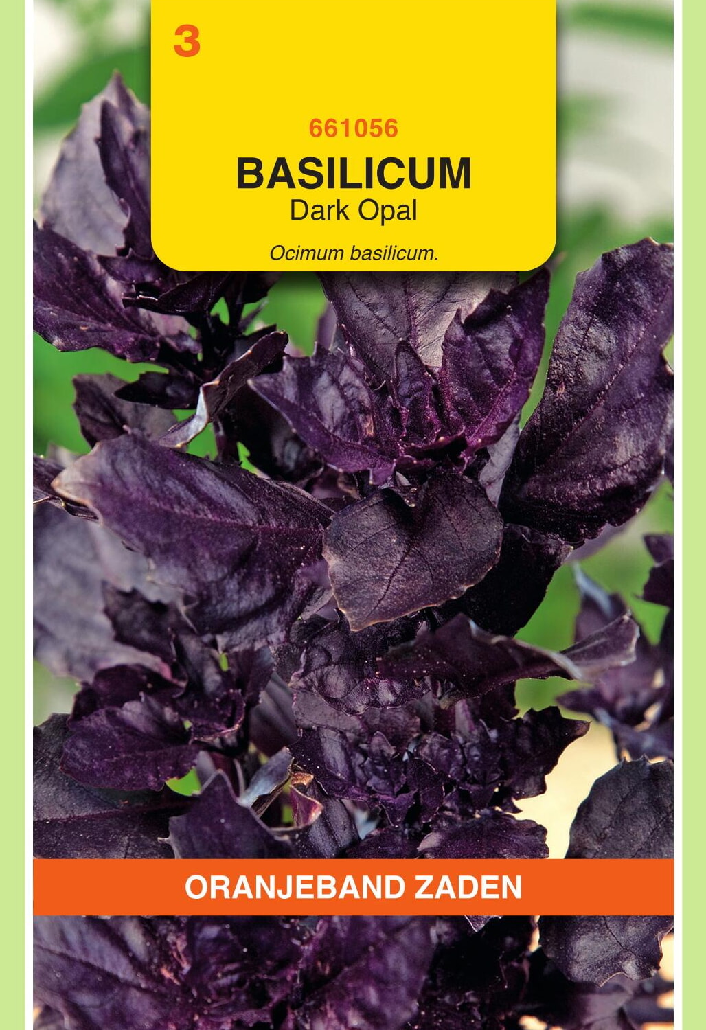 OBZ Basilicum Zaden Dark Opal