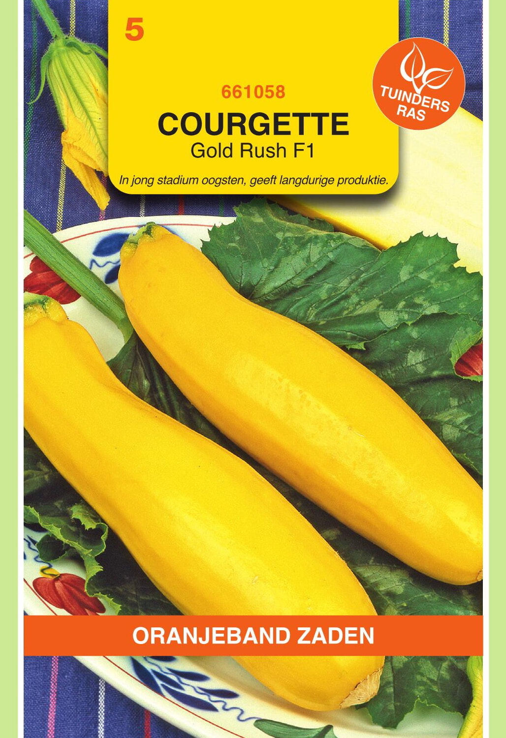 OBZ Courgette Zaden Gold Rush F1