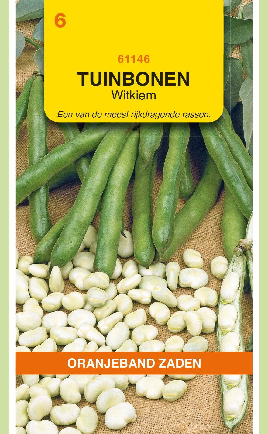 OBZ Tuinbonen Zaden Witkiem 250g