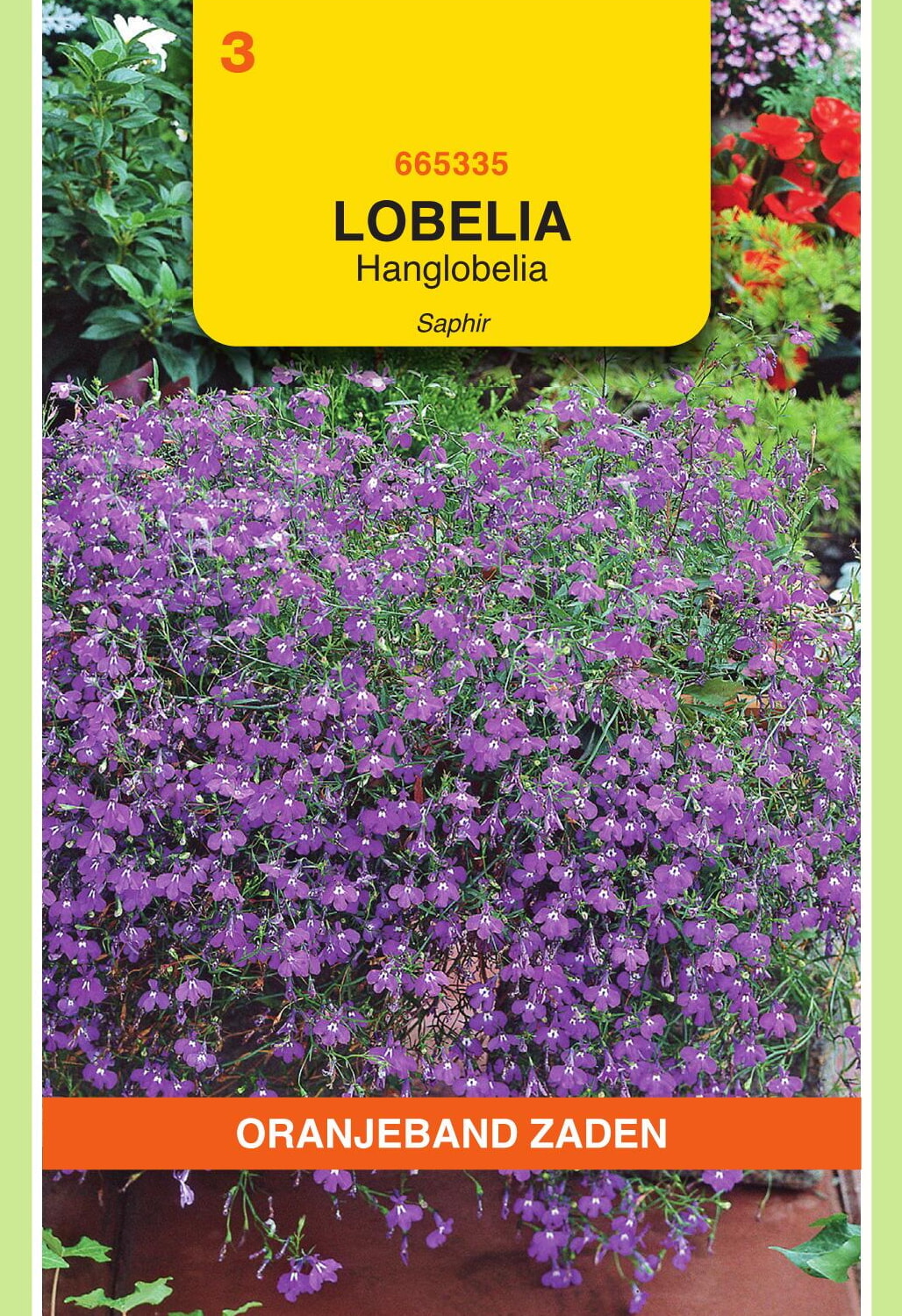 OBZ Lobelia Zaden Saphir Blauw