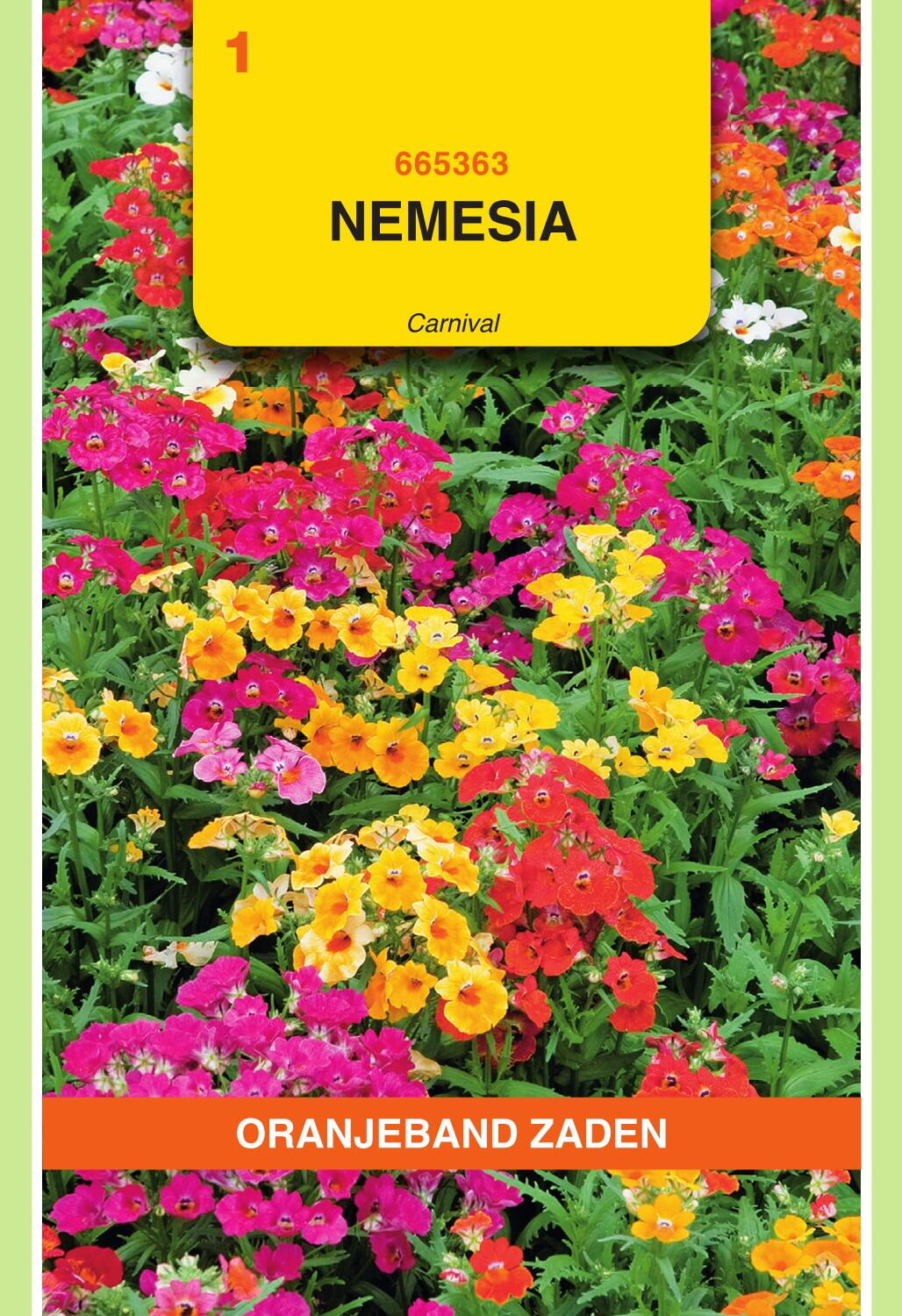 OBZ Nemesia Zaden Carnival Gemengd