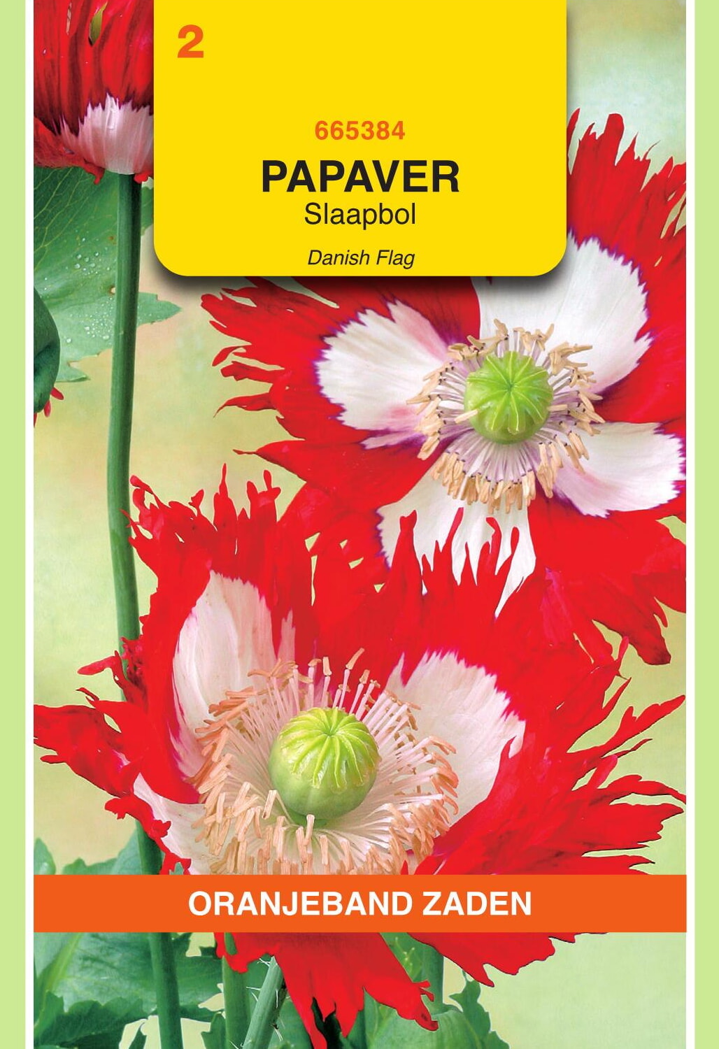OBZ Papaver Zaden Slaapbol Danish Flag