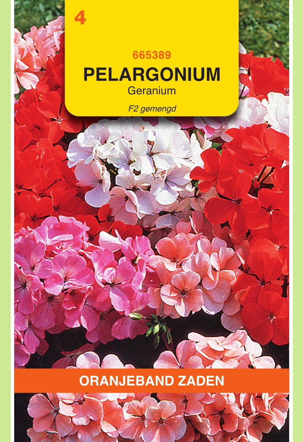 OBZ Geranium Zaden F2 Gemengd