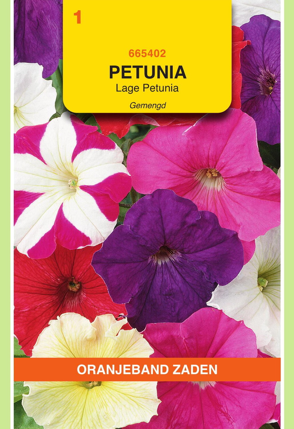 OBZ Petunia Zaden Laag Gemengd