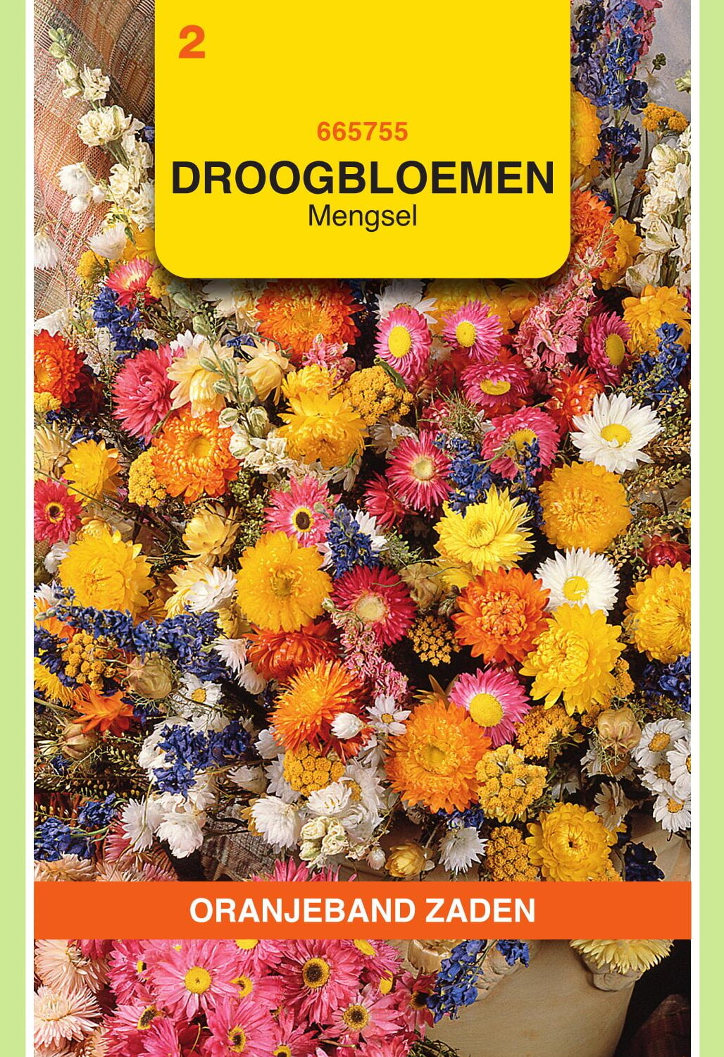 OBZ Droogbloemen Zaden Mengsel