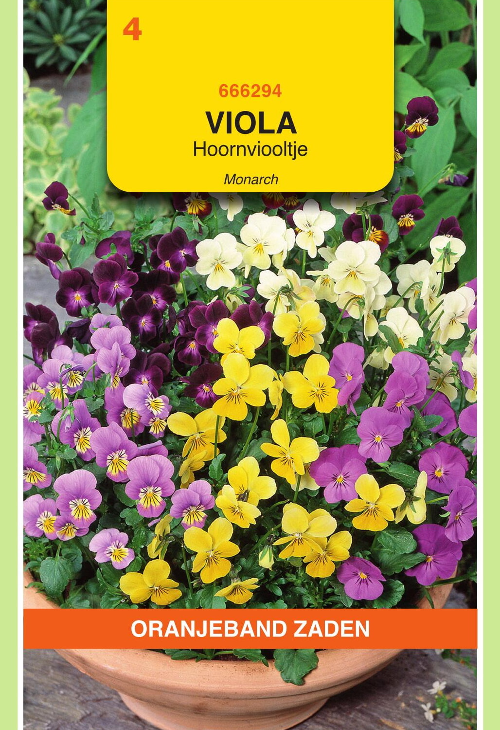 OBZ Hoornviooltje Zaden Gemengd