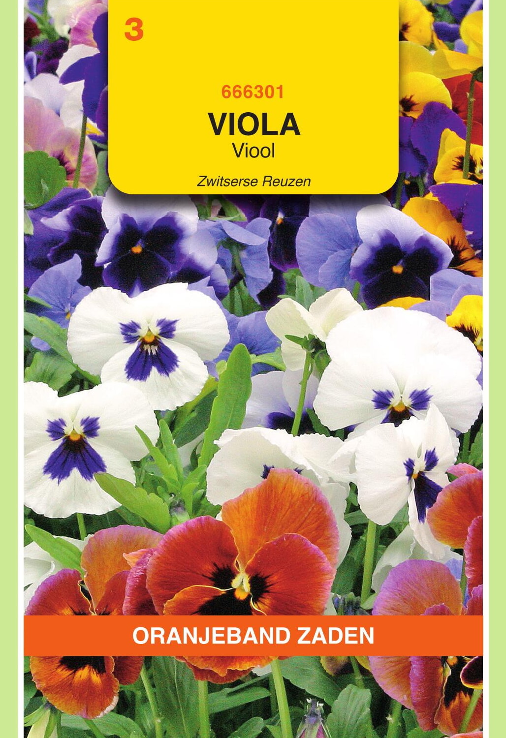 OBZ Viool Zaden Zwitserse Reuzen Gemengd