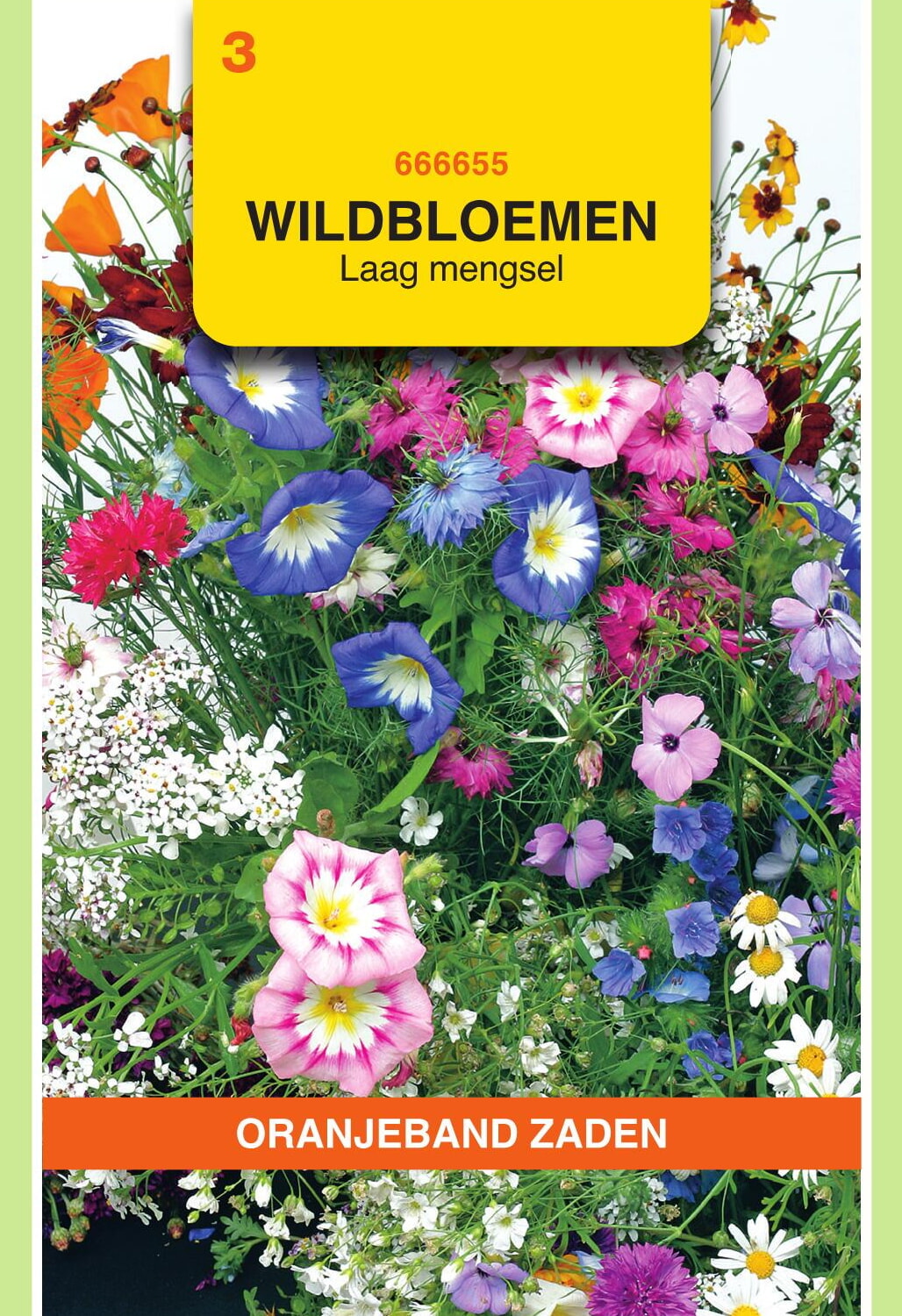 OBZ Wildbloemen Zaden Mengsel Eenjarig Laag