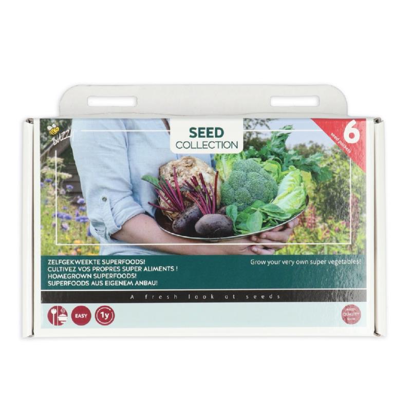 Buzzy Seed Collection 6 Zelfgekweekte Superfoods