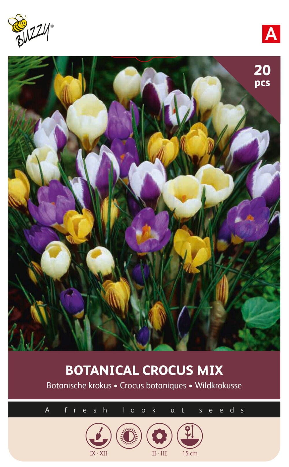 Botanische Krokus Bollen Mix