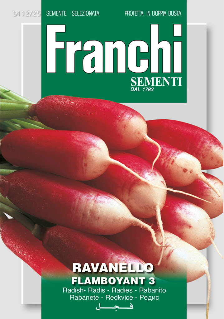 Franchi Radijs Zaden Ravanello Flamboyant 3