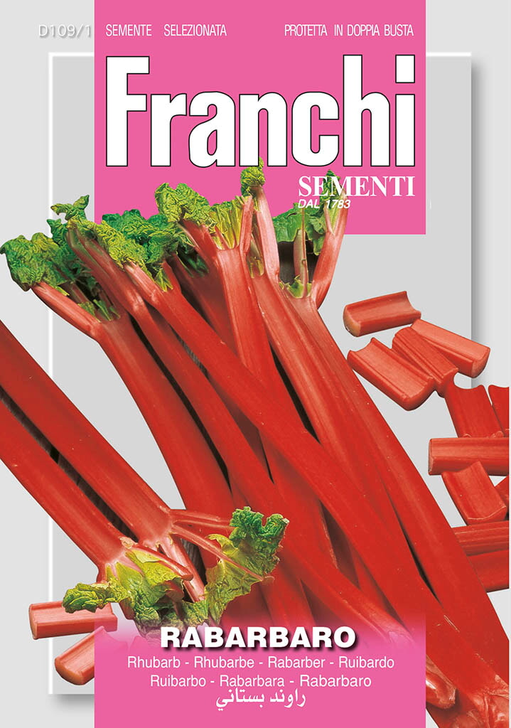Franchi Rabarber Zaden Rabarbaro