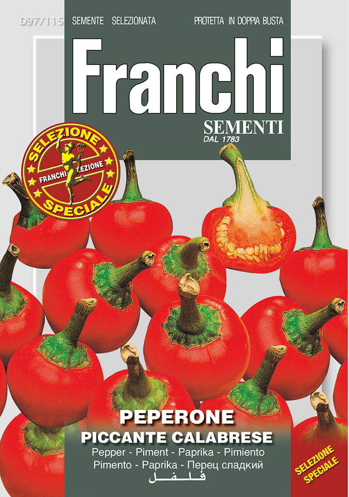 Franchi Peper Zaden Peperone Piccante Calabrese