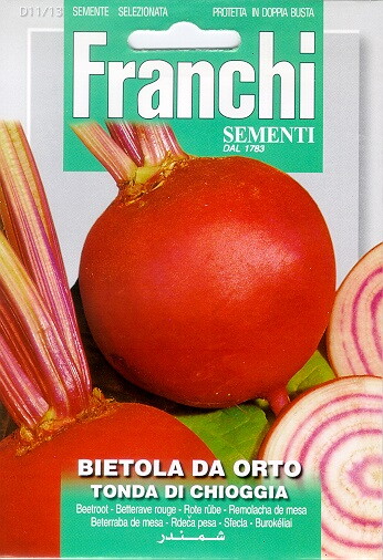 Franchi Bieten/Kroten Zaden Bietola Tonda Di Chioggia