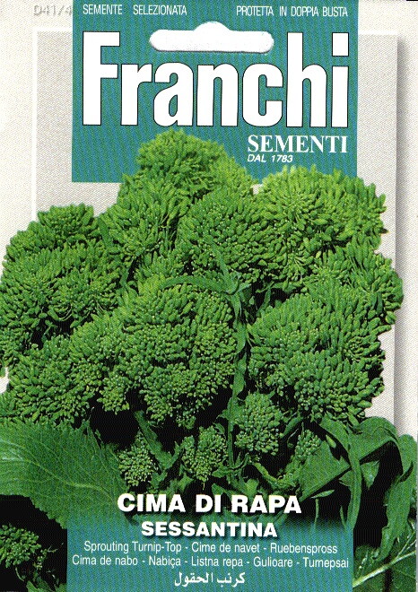 Franchi Broccoletto Zaden Cima Di Rapa Sessantina