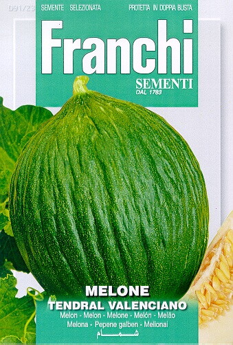 Franchi Meloen Zaden Melone Tendral Valenciano